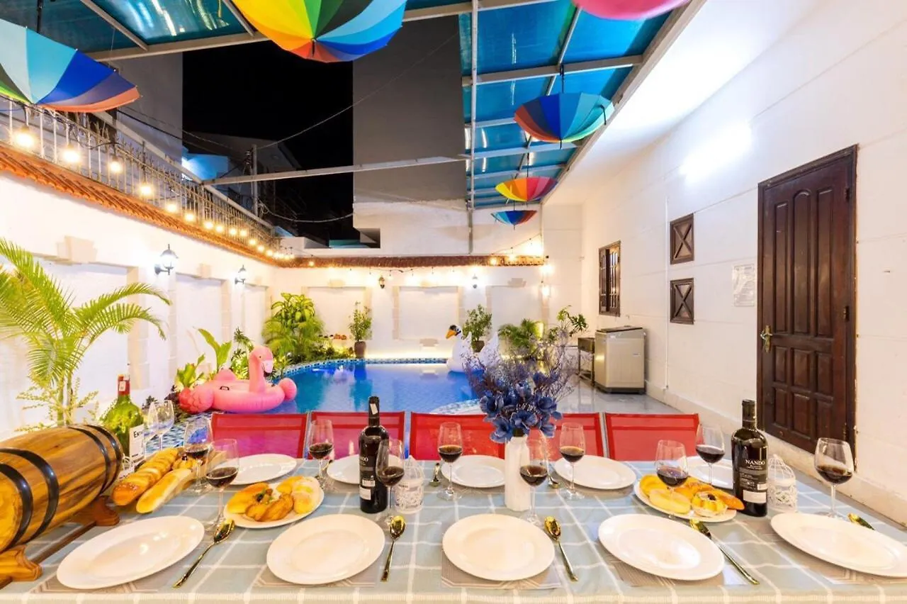 Villa 4,5 Llq - Gan Bien Bai Sau - Free Karaoke & Bida Vung Tau