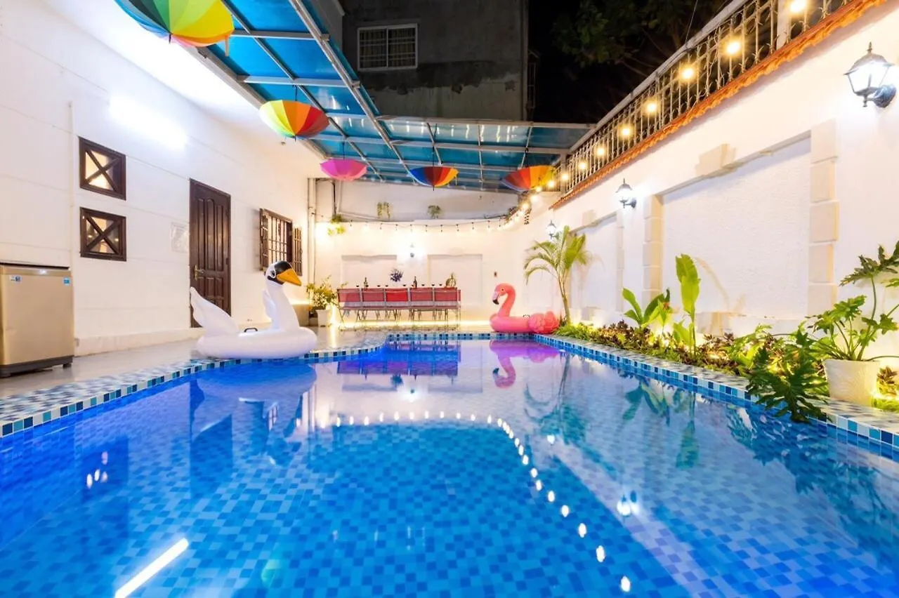 Villa 4,5 Llq - Gan Bien Bai Sau - Free Karaoke & Bida Vũng Tàu Vietnam